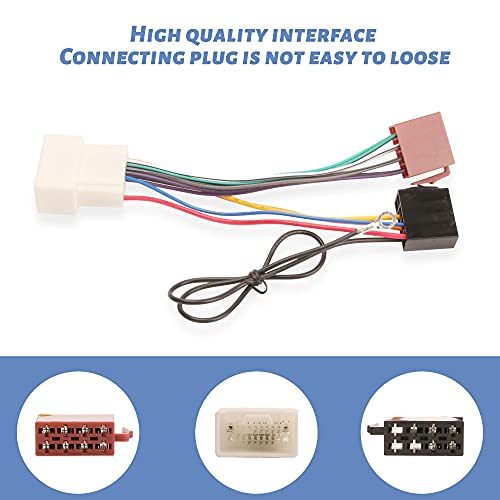 G Car Stereo Radio Wire Harness Aftermarket Installation Power/Speaker Connector Compatible With Mitsubishi (2008-2017)… #TOP3