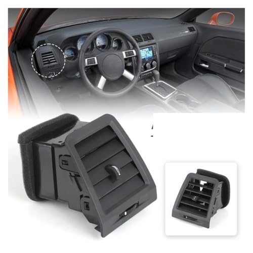 Salida de aire para salpicadero Dodge Challenger 2008-2014, rejilla de aire acondicionado, 2 uds 4
