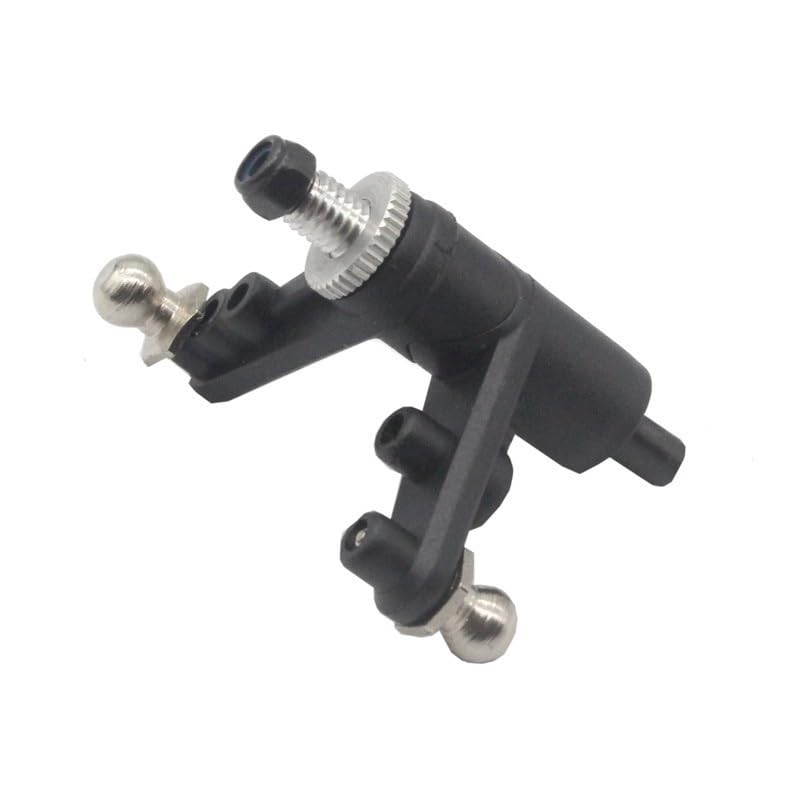 BrewJa 02025 Servo Saver Arm Complete A H-SP Spare Parts for 1/10 R/C Model Car Compatible with hsp 94123/94103/94122//9411/94166 (Color : 02025-xin)