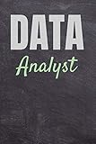 DATA ANALYST: Dot Grid Notebook For BCBA-D ABA BCaBA RBT BCBA Behavior Analyst (120 Pages 6 x 9)