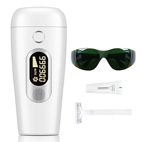 IPL Hair Removal System for Women and Man - Permanent Painless 999,900 Flashes