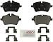 Bosch BE1204H Blue Disc Brake Pad Set with Hardware For Select Mini Cooper, Countryman, and Paceman Vehicles - FRONT