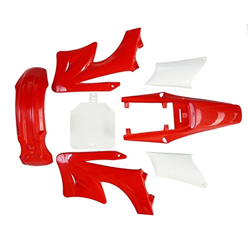 Pocketbike 2 Takt Mini Cross KDX Orion Verkleidungs SET - Rot