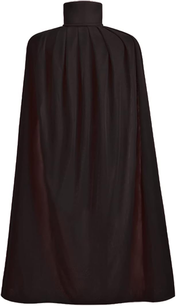 yolsun Black&Red Reversible Cape for Adult, Halloween Costume Witch Vampire Cape Costume - Image 3