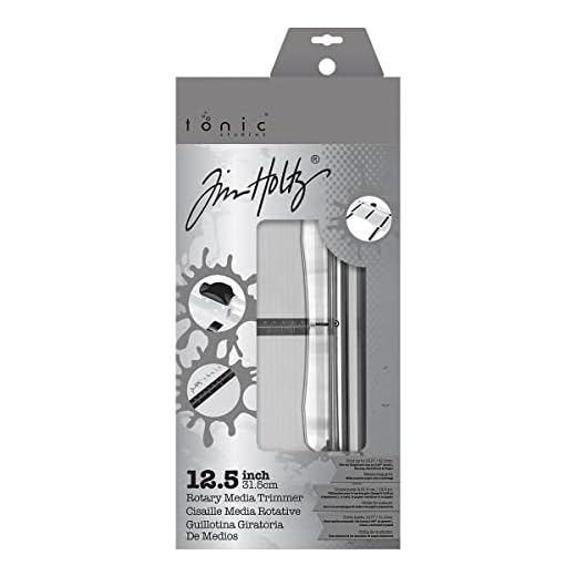 Tonic Studios Tim Holtz Rotary Media Trimmer, White