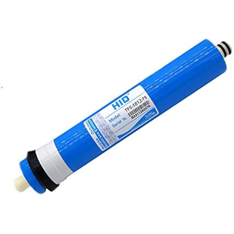 Kit Filtres Osmose Inverse 5 étages – Avec Membrane 75 GPD, Neuf, USA