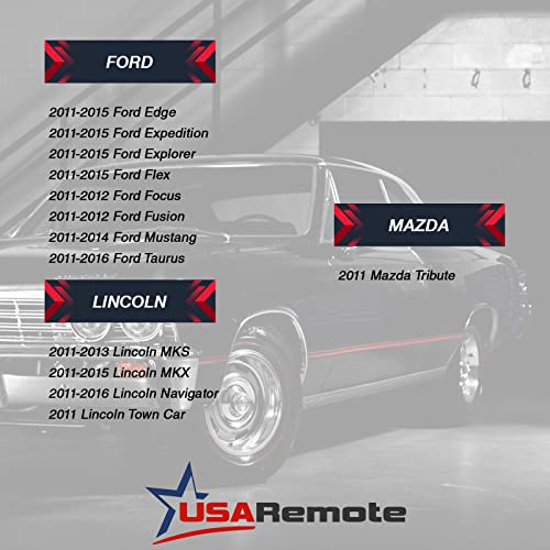 image for USARemote Car Key Fob Keyless Entry Remote Start fits Ford, Lincoln, M