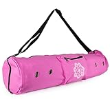 Peace Yoga Air Vent Yoga Mat Bag Pink Lotus