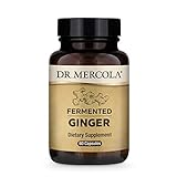 Dr. Mercola, Organic Fermented Ginger Dietary Supplement, 60 Servings (60 Capsules), Supports...