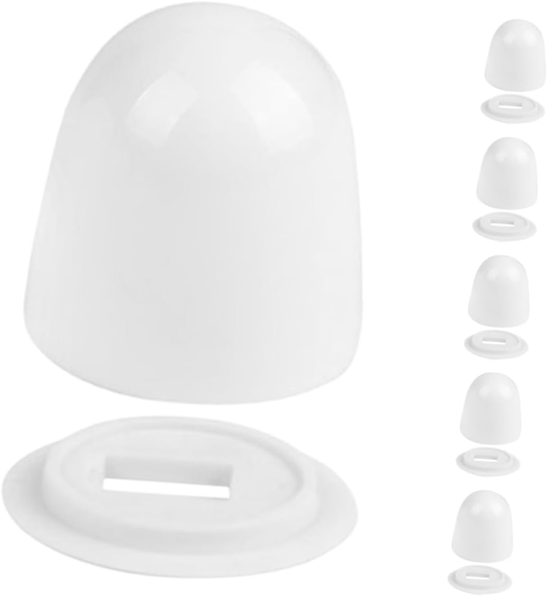 jojofuny 6pcs Toilet Accessories Toilet Bowl Caps Toilet Bolt Covers
