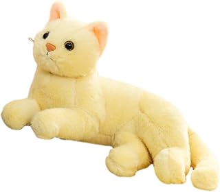 STAHAD Gatinho De Pelúcia Bichos De Pelúcia Desenhos Animados Brinquedo De Gatinho De Pelúcia Brinquedos Para Crianças Carinho Gato De Pelúcia Macio Gato Cinza Gato De Pelúcia Boneco