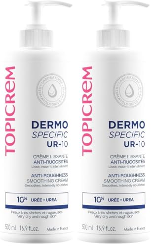 Topicrem Ur10 Crema Antirrugosidades 500 ml corporal en paquete doble de 2 unidades