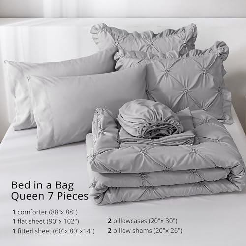 Jollyvogue BJT-LG-Q Grey Queen Comforter Set thumb #7