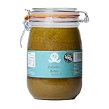 Nutural World - Smooth Pistachio Nut Butter (1kg) ***Reusable Glass Jar*** Great Taste Award Winner - 100% Pure - Single Ingredient
