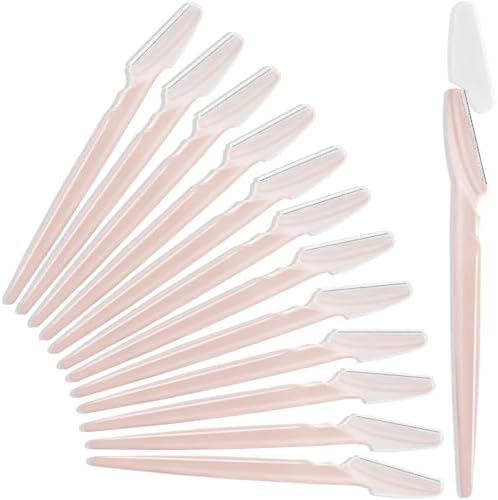 HFATMOS 12 Pcs Eyebrow Razors, Face Razors Multipurpose