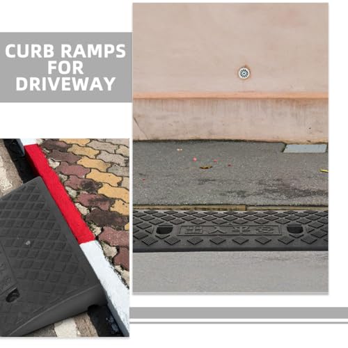 Rampe en caoutchouc pour trottoir évitant les chocs de bas de caisse - 4