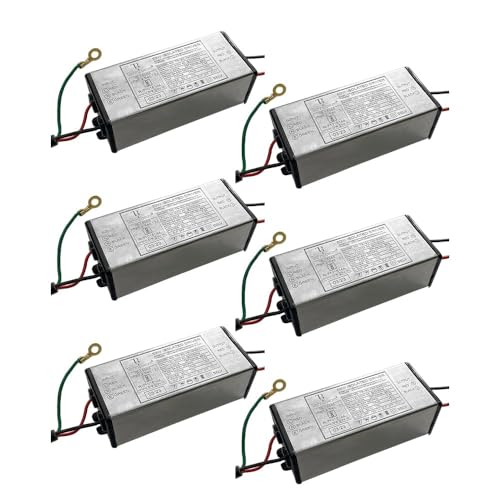 Image of TECHNOBEAM BIS Certified 50W Potted Isolated Driver, 63V-750mA With Red & Black Wire for Street light and Flood Light, Pack of 6