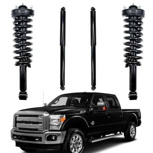 Front and Rear Struts and Shocks Complete Assembly for 2009-2013 Ford F-150 4WD - 171141/550062