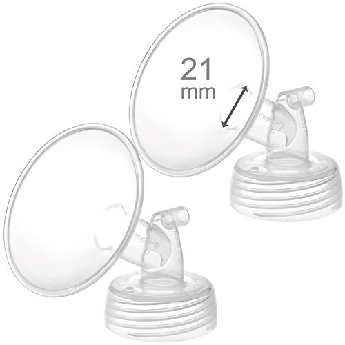 2X 21 mm Maymom Wide Neck Pump Parts for Spectra S1/S2 Pumps; Incl
