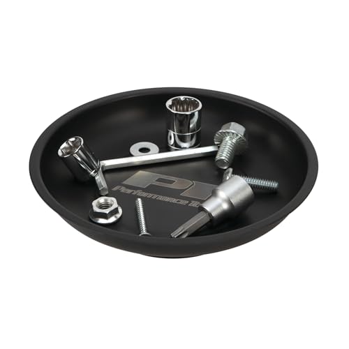 PERFORMANCE TOOL W1280 Magnetische Teileablage Werkzeugset für Garage und Werkstatt, Schwarz, 2 Stück – Ansicht 6