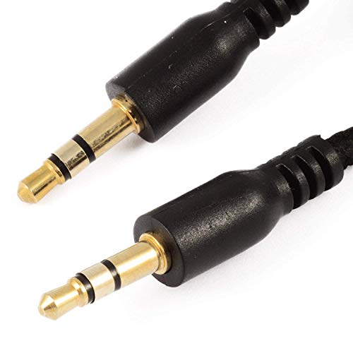 Cable de audio Jack 3.5 mm macho a macho 10.7 m miniatura 2