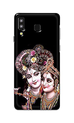 Image of PRINTFIDAA� Printed Hard Back Cover Case for Samsung Galaxy A8 Star Back Cover (Radha Krishna) -2808