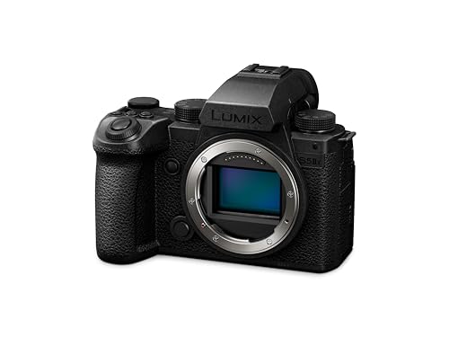 Panasonic LUMIX S5IIX Mirrorless Camera, 24.2MP Full Frame with Phase Hybrid AF, New Active I.S. Technology, 5.8K Pro-Res, RAW Over HDMI, IP Streaming - (DC-S5M2XGN)