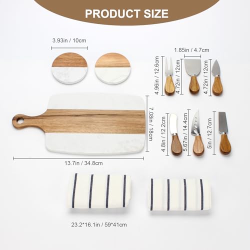 Set para barra de tabla de cortar con accesorios de cocina miniatura 2