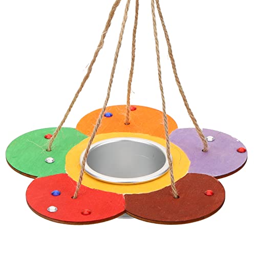 BAZEITFLOW 1 セット DIY木製の鳥の家のおもちゃ キッズクラフト 屋外鳥の餌箱 塗装する巣箱 屋外用鳥小屋 DIYバードフィーダー のための鳥の工芸 木の絵のおもちゃ