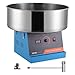 VEVOR Macchina per Zucchero Filato Elettrica, 1000 W, Macchina Zucchero Filato Commerciale con Ciotola in Acciaio Inossidabile e Paletta per Zucchero, Compleanno Bambini Casa, Festa Famiglia, Blu immagine