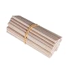 50 stks Ronde Houten Staven Sticks Duurzame Houten Deuvel Diy Ambachten die houtbewerkingsgeschenken tellen (Color…