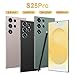 CNMBEXP S25pro Unlocked Cell Phone, 6.8inch Ultra Android Smartphone,Android 12.0, New 10 Core Processor, Long Battery Life, Edge-to-Edge HD Display, Include Pen, US Version, 2025, Titanium Gold
