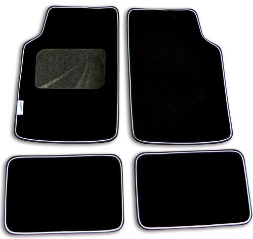 MICHELIN 009081 4 Tapis Auto Moquette T2 découpe Semi-Universelle