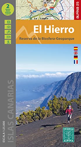 Mapa El Hierro 1:25000: Reserva de la Biosfera-Geoparque 1:25000