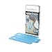 SpiderTech - Pre-Cut Neck Kinesiology Tape - Therapeutic Sports Elastic Tape - 4-Piece Tin/Sleeve Packing - Blue