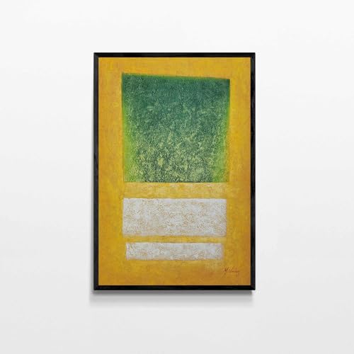Harmonie intérieure : tableau abstrait inspirant pour chambre sereine