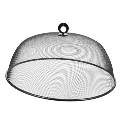 PRETYZOOM Cubierta Hierro para Exteriores Picnics y Barbacoas Resistente y Duradera Protección Antimoscas para Comidas