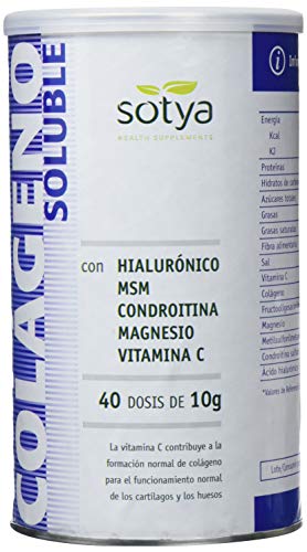 SOTYA Colágeno + Acido Hialurónico +MSM 400 gr