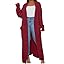 Cardigan-wine Red