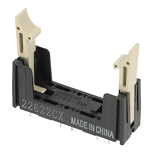 OMRON P7SA-10P Back MOUNTING, 4 Poles (10 TERMINALS), Without LED Indicator, Socket, for G7SA RELAYS, Screw/PCB TERMINALS