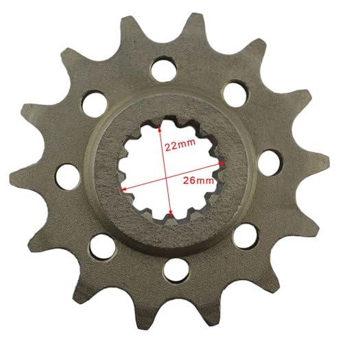 Pignon avant de rechange pour NC750 et CBR500R en acier renforcé - 3