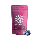 Product Image of the Oat Mama Lactation Tea: Blueberry Pomegranate, Organic Herbs to Help Increase...