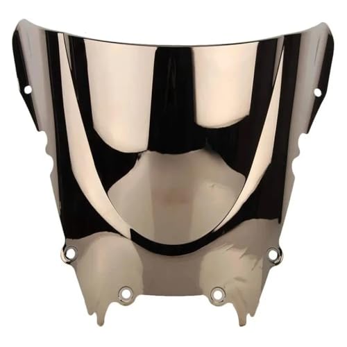 Pare-brise moto extension noire et blanche pour virées en YZF R6