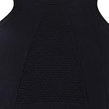 2 Pack Women Sports Bras High Impact Seamless Wireless Padded Yoga Bralette, Zip Front Fastening Workout Running Gym Top Bra (Black Grey, L) - Image 7