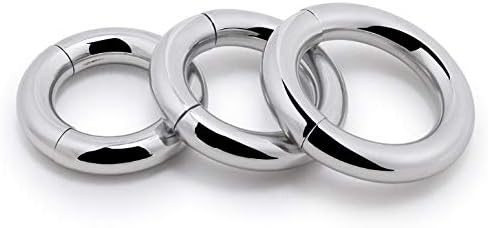 MONIKAKA Ultra Stainless Steel Ring, Sweet Engagement Series, Magnetic Bracelet, Effectively Enhance Men's Confidence (3 Sizes) – B163
