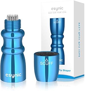 eSynic Snooker 3 in 1Cue Tip Shaper, Popular Billiard Snooker Pool Cue Tip Shaper Set Snooker Accessories Snooker Cue Tips 3 in 1 Tool - -Shaper, Scuffer, Aerator