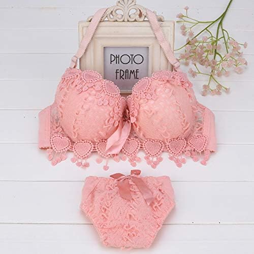 Image of SGC SWEDEN Women Net lace Lingerie Set||Lightly Padded Wired Bra & Panty Set||Bridel Set for Women & Girls