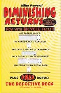 Mike Powers Magic Diminishing Returns Card Trick