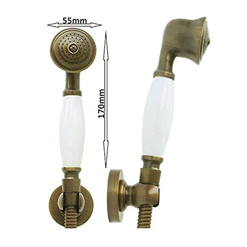 Robinet de baignoire classique ensemble de robinet de douche mural rétro - 5