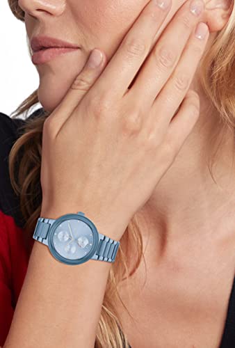 Image of Tommy Hilfiger Blue Dial Round Shaped Casual Women Watch TH1782535W